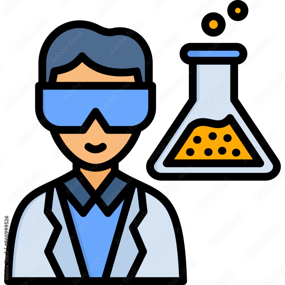 Lab Technician Icon Lab Technician Icon