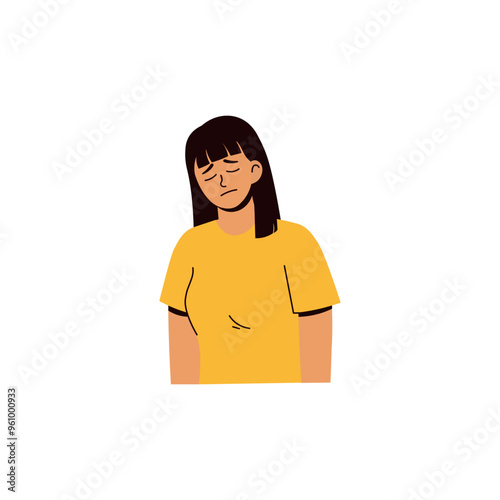 Asthma Symptoms Illustration Fatigue