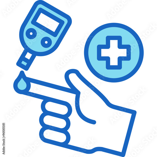 Diabetes Test Icon