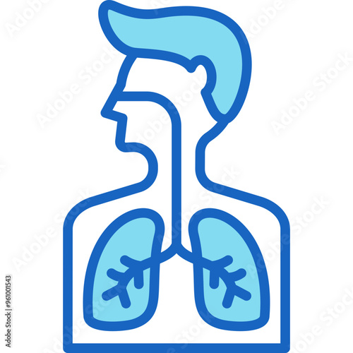 Respiratory System Icon