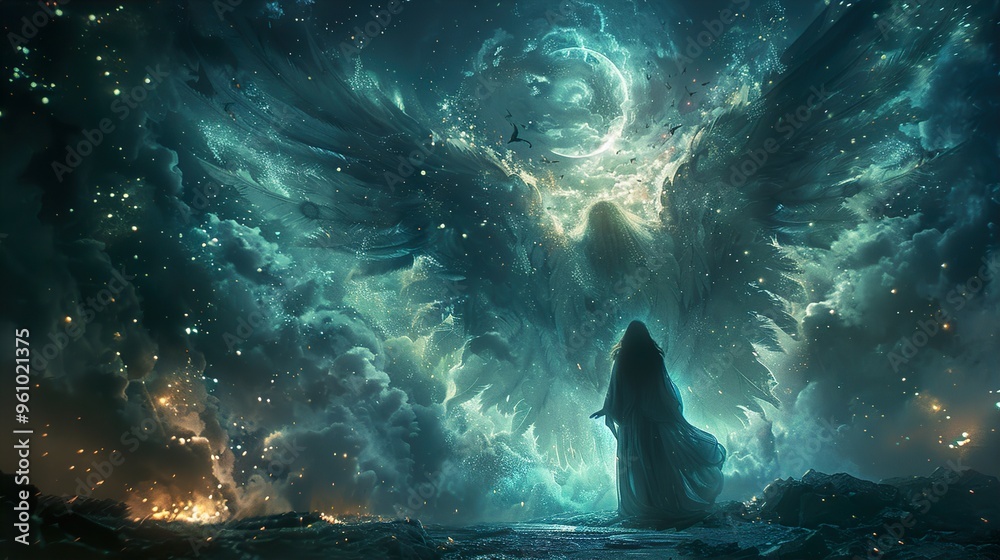 Celestial Angel Wings: A Dreamlike Fantasy Celestial Angel Wings: A Dreamlike Fantasy