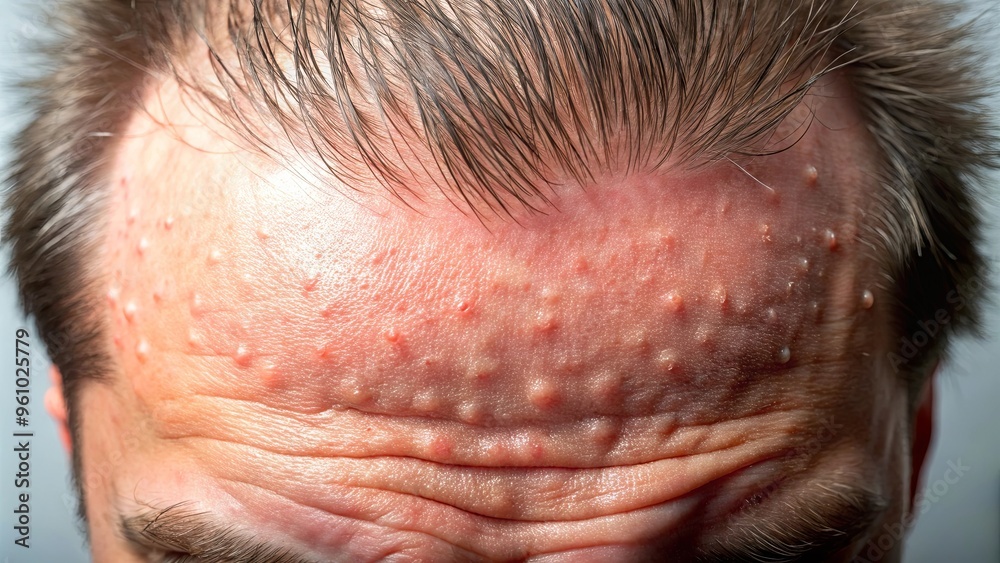 Close up of human skin covered in goosebumps and hair, indicating cold and fright Close up of human skin covered in goosebumps and hair, indicating cold and fright
