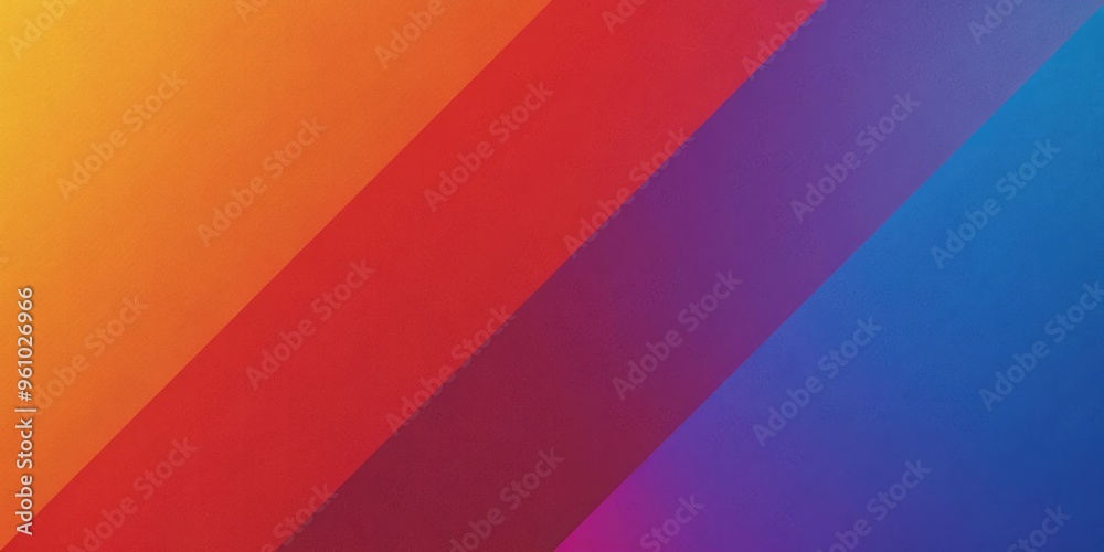 Clean gradation graphics featuring a red, orange, purple, and blue color scheme, gradation, graphics, design, abstract