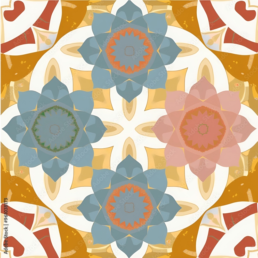 Fototapeta premium Abstract Seamless Patterns