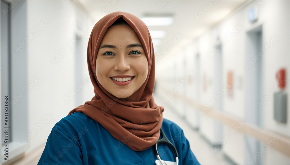 asian hijab nurse doctor asian hijab nurse doctor