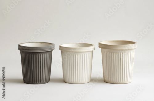 Wallpaper Mural Durable Plaster and Cashmere Trash Containers: Sturdy and Stylish Torontodigital.ca