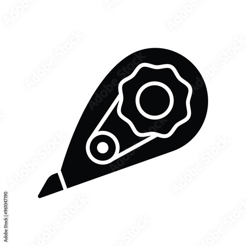 correction tape icon vector design template simple and clean