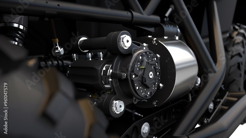 Wallpaper Mural A 3D render of a UTV air flow rate transducer Torontodigital.ca