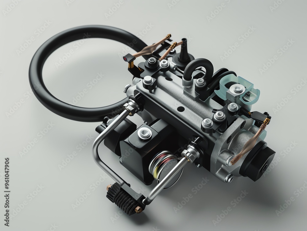 A 3D render of a UTV air pressure flow sensor A 3D render of a UTV air pressure flow sensor