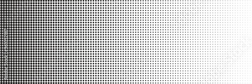 Wave halftone pattern. Halftone dots background. Vector modern dots pattern