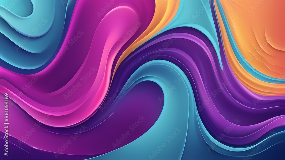 abstract colorful wave background abstract colorful wave background