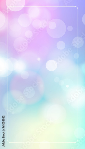 Pastel watercolor sky with glitter stars