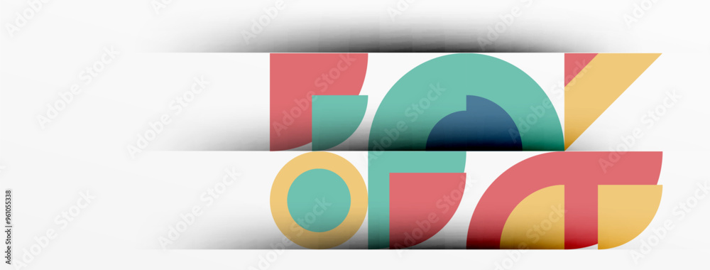 Modern geometrical abstract background - circles. Business or technology presentation design Modern geometrical abstract background - circles. Business or technology presentation design