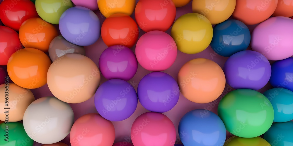 Fototapeta premium Colorful Balls