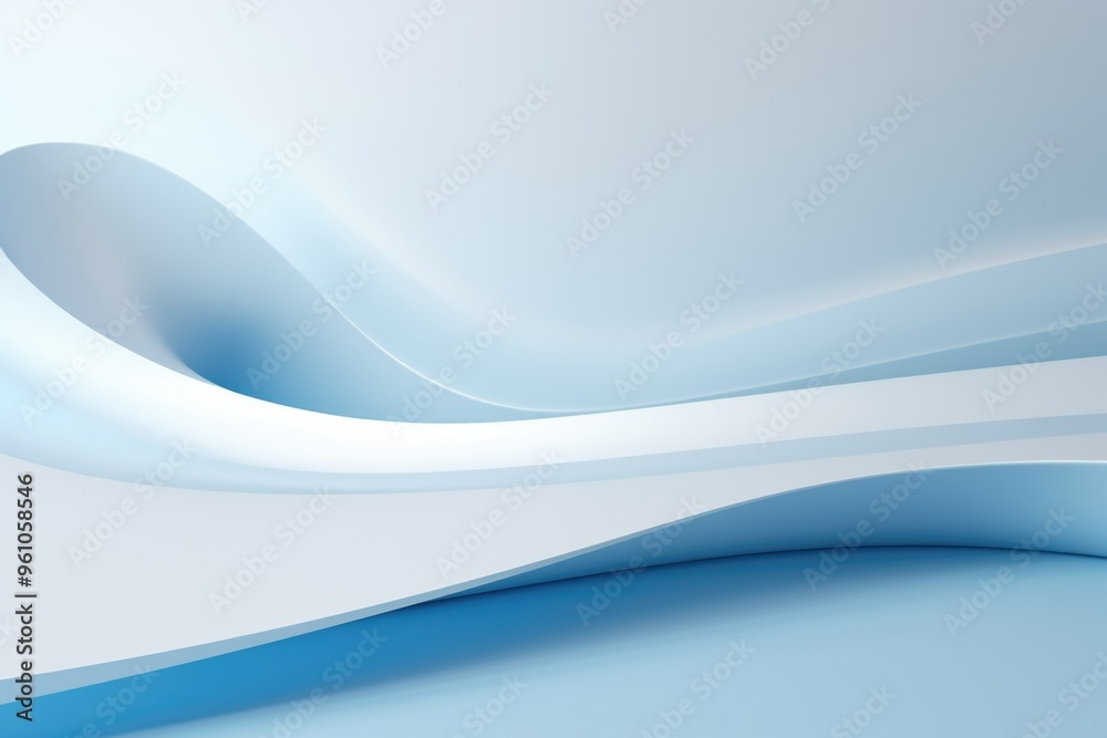 Obraz premium Abstract light blue background