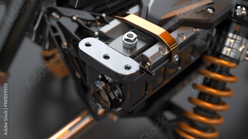 Wallpaper Mural A 3D render of an ATV fuel quality monitoring sensor Torontodigital.ca