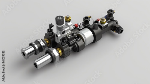 A 3D render of an ATV fuel vapor pressure sensor photo