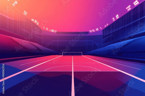 vector background for college sport event