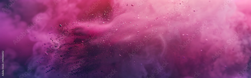 Magenta Vibrant multicolor exploding powder. Magenta Vibrant multicolor exploding powder.