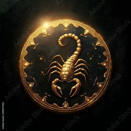 Fantastic Scorpio Zodiac Medal Sign