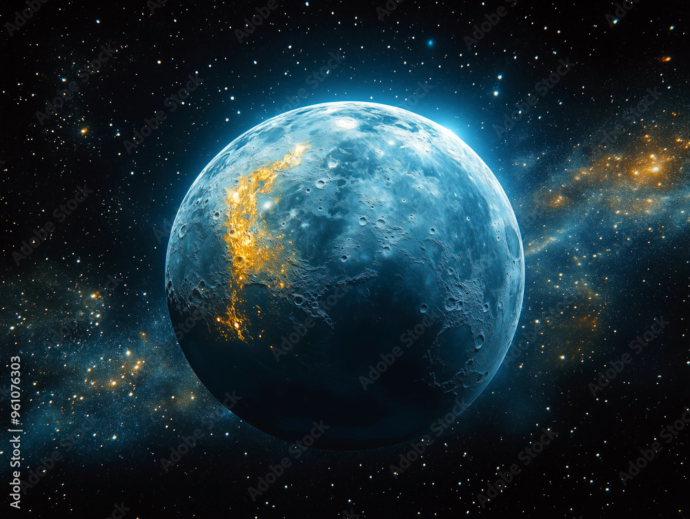 Obraz premium moon form outer space 