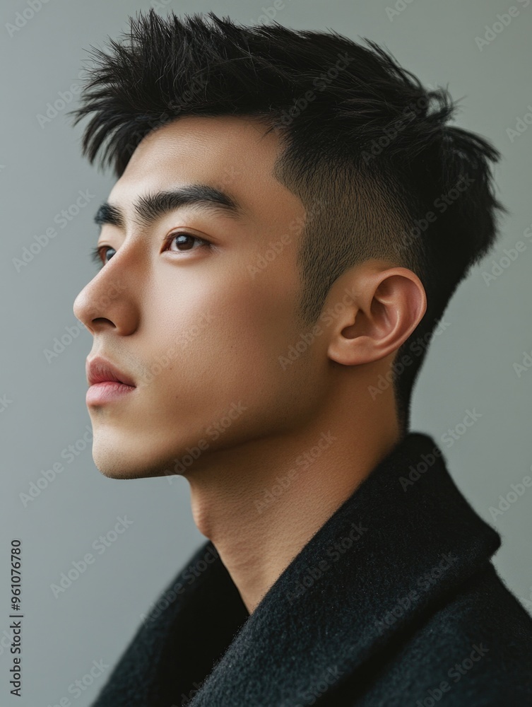 Contemplative Male Portrait Contemplative Male Portrait
