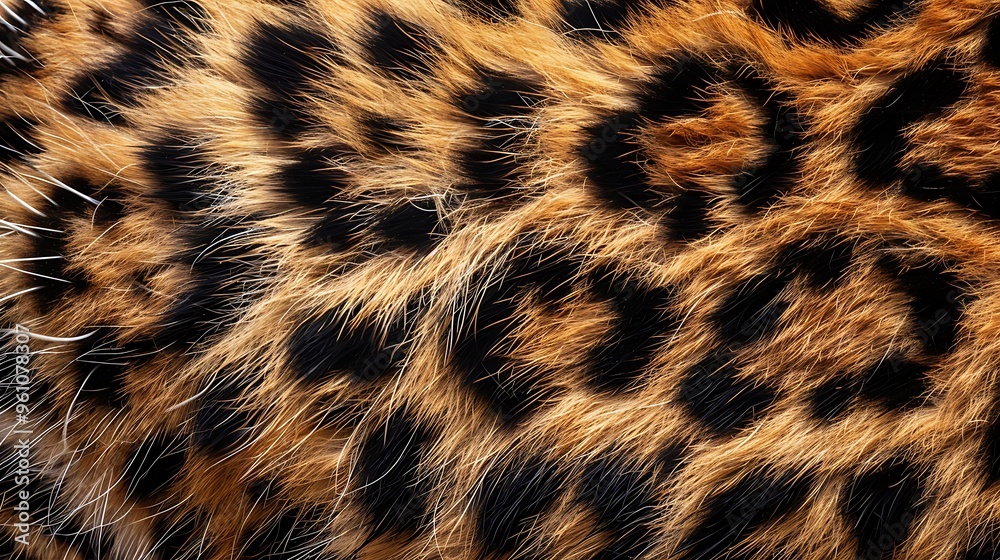 Leopard Fur Animal Texture Background Wool. Leopard Fur Animal Texture Background Wool.