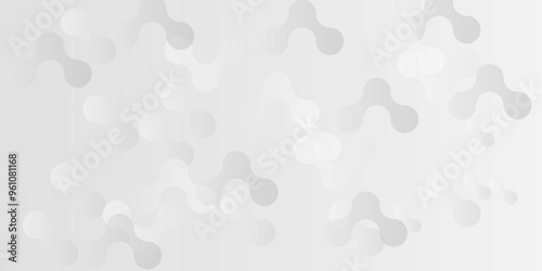 Vector paper wave technology smooth carve blank white gradient meatball abstract with lines light triangle texture background. geometric white empty square creative diamond concept wall web design.