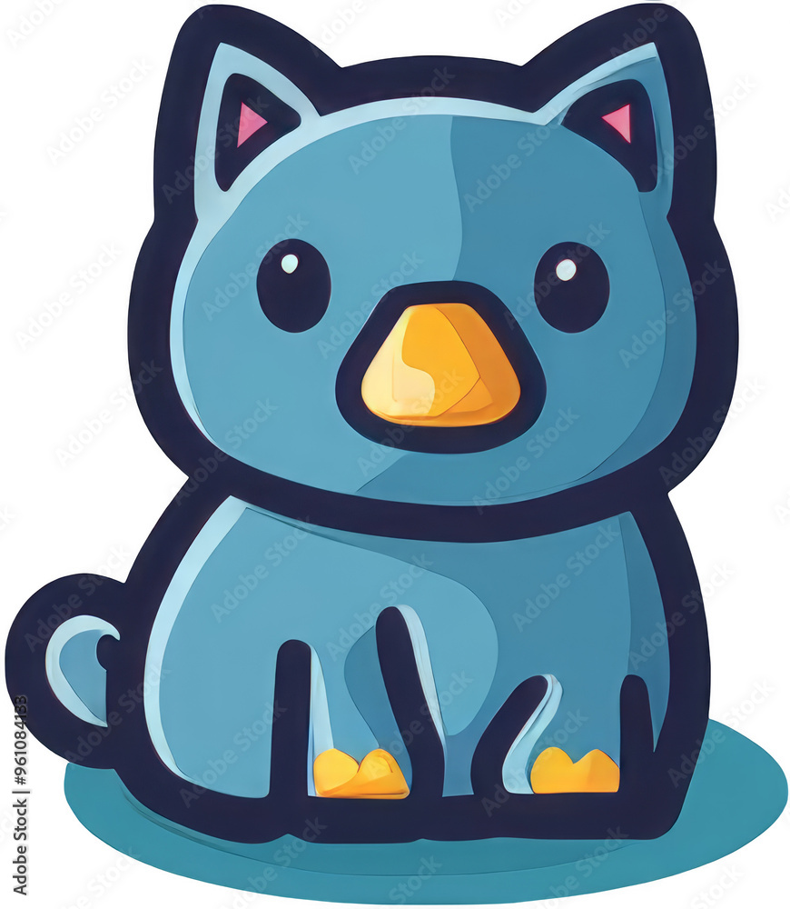 Dog cartoon element illustration png Dog cartoon element illustration png