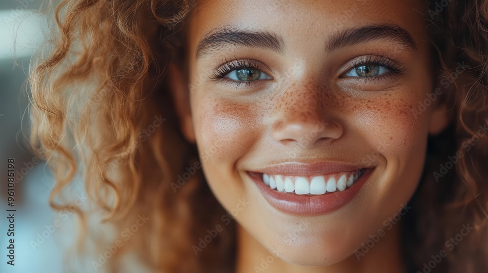 Radiant Freckled Smile Radiant Freckled Smile