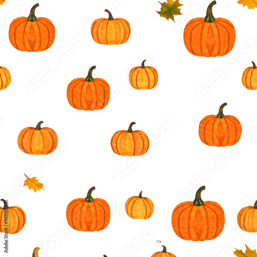 set of pumpkins