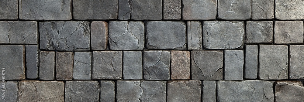 Realistic Top View of Paving Stone Texture. Detailed Surface with Varied Stone Colors and Patterns for Architectural and Design Use. Realistic Top View of Paving Stone Texture. Detailed Surface with Varied Stone Colors and Patterns for Architectural and Design Use.