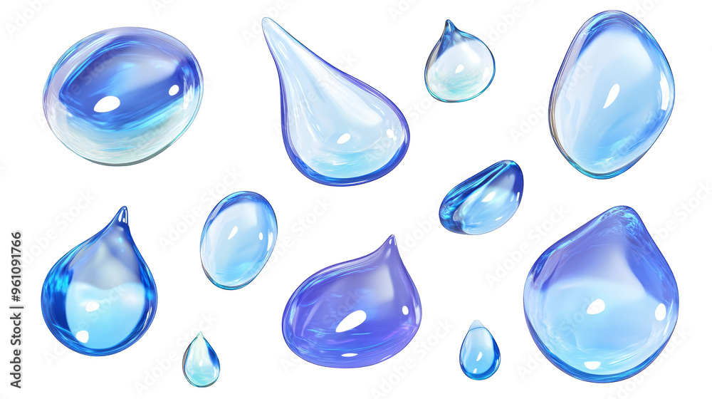 Abstract Water Drops Digital Art Glitch Pattern Abstract Water Drops Digital Art Glitch Pattern