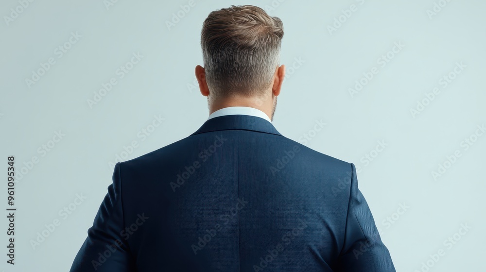 Businessperson in Suit Showcasing Leadership and Management Principles for Career Advancement