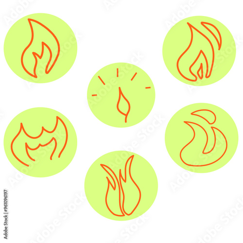 Flamas para usar como icono