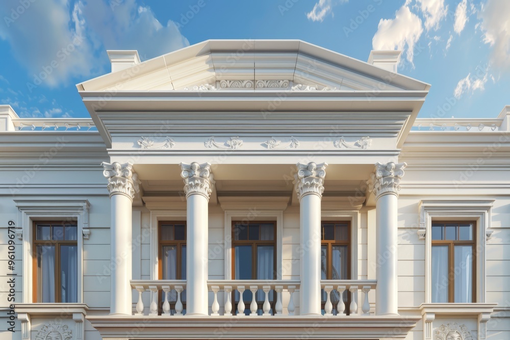Obraz premium Classical exterior building
