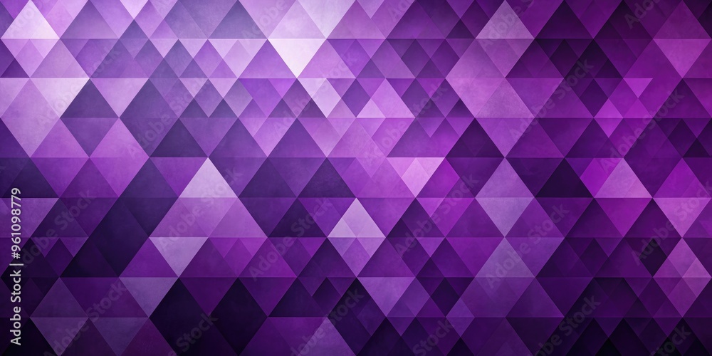 Abstract composition of geometric shapes in varying shades of purple creating a textured expanse, geometric, shapes Abstract composition of geometric shapes in varying shades of purple creating a textured expanse, geometric, shapes