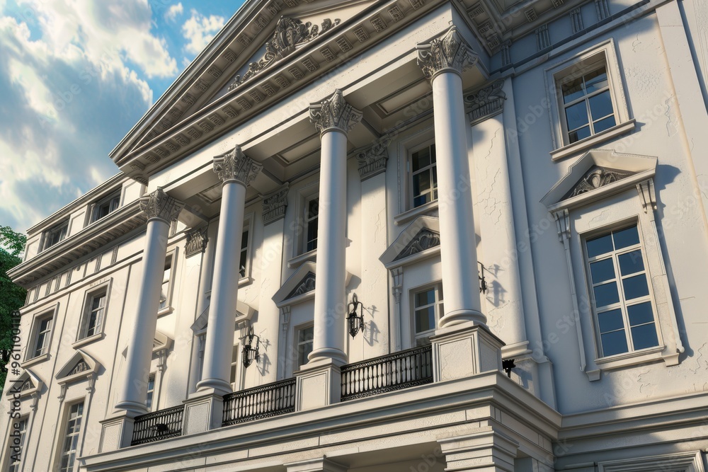 Obraz premium Classical exterior building