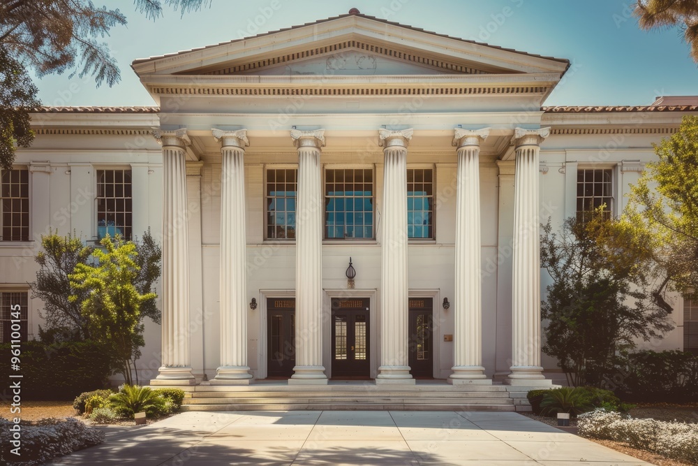 Fototapeta premium Classical exterior building