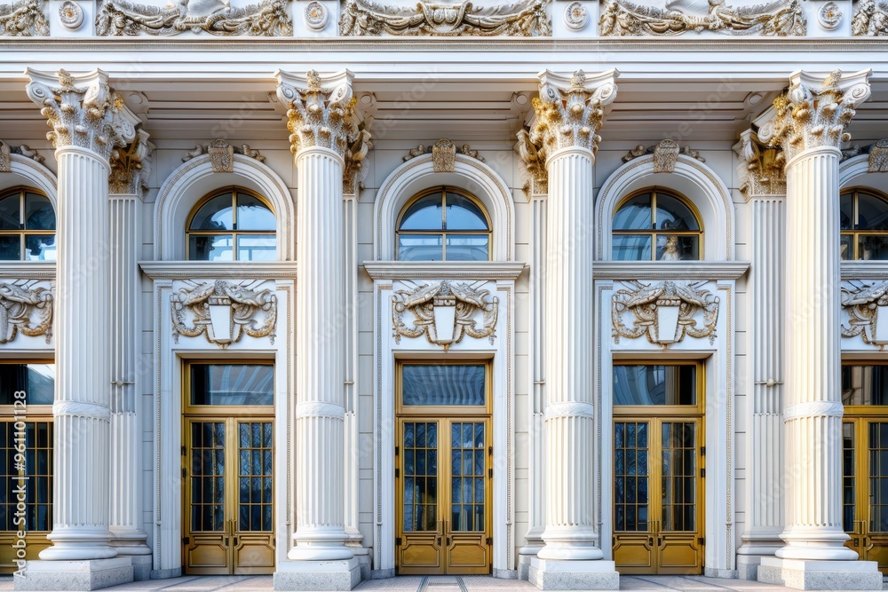 Fototapeta premium Classical exterior building