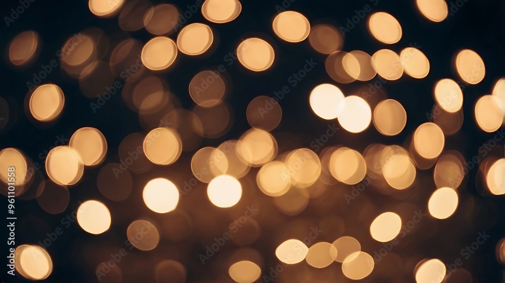  night city bokeh abstract background