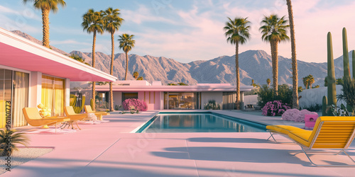 1950s Palm Springs House  photo