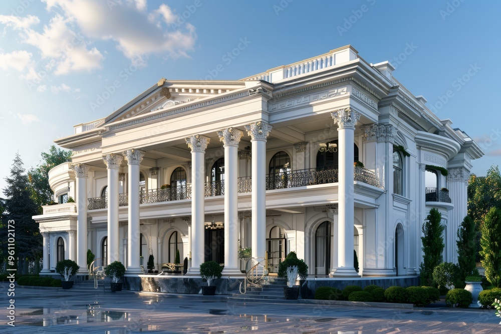 Obraz premium Classical exterior building