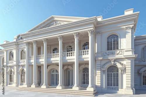 Classical exterior building