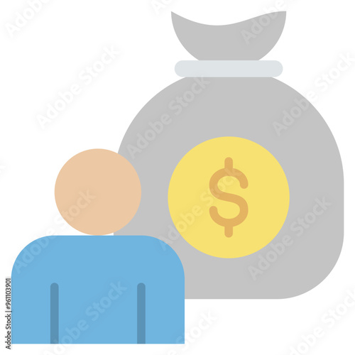 Funding Flat Icon