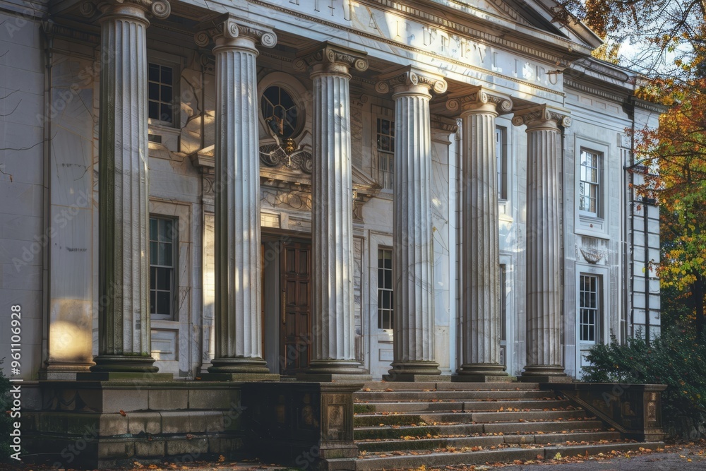 Fototapeta premium Classical exterior building