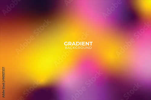 Vibrant abstract gradient background with smooth color transitions, perfect for modern designs, digital art, or web and app interfaces