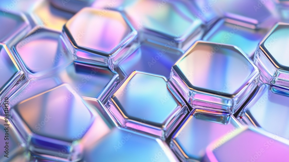 Shiny Hexagonal Patterns in Ultra HD Resolution Shiny Hexagonal Patterns in Ultra HD Resolution