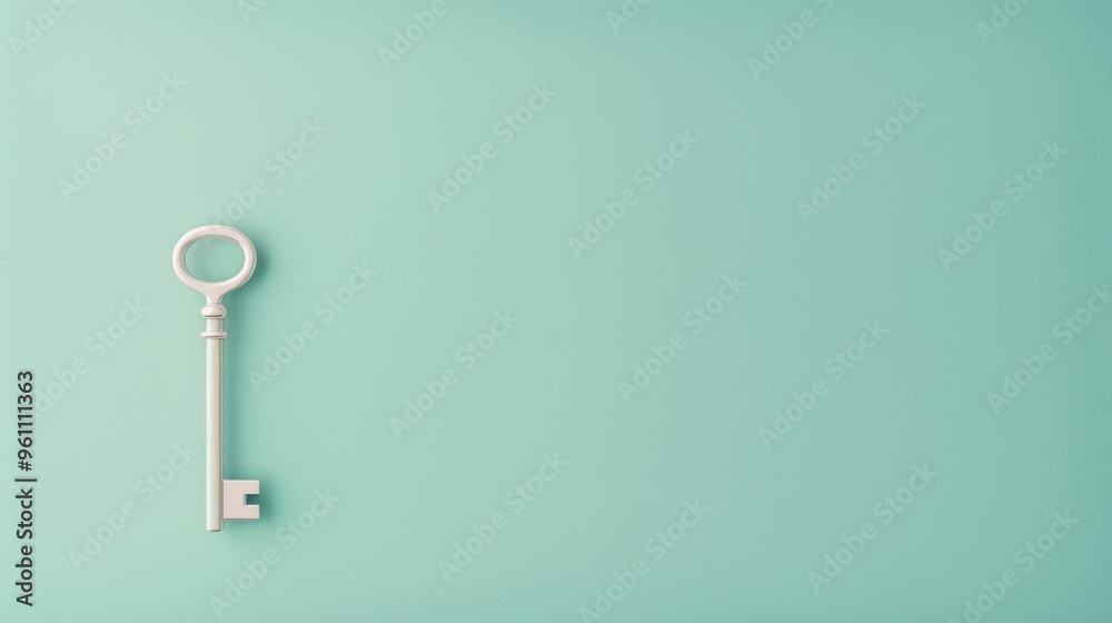 A conceptual image showcasing a single, oversized key placed centrally against a plain background, symbolizing the key to unlocking essential concepts and ideas. A conceptual image showcasing a single, oversized key placed centrally against a plain background, symbolizing the key to unlocking essential concepts and ideas.