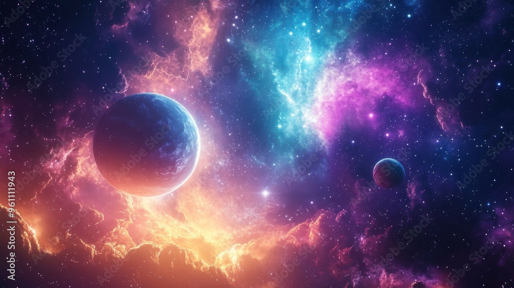 3D Cartoon Space Adventure, colorful planets, and dynamic spacecraft, with vibrant interstellar backgrounds 3D Cartoon Space Adventure, colorful planets, and dynamic spacecraft, with vibrant interstellar backgrounds